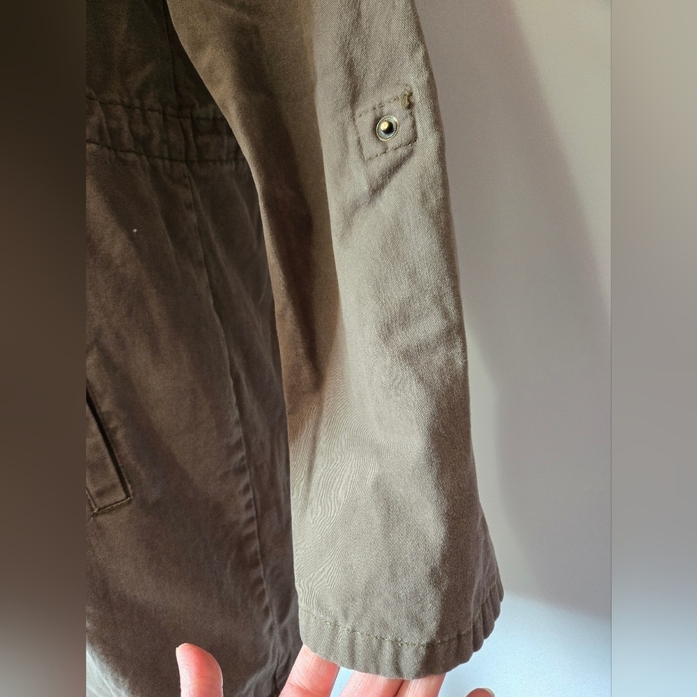 GESVAGES Premium Collection Frida Kahlo Embroidered Olive Green Jacket. Size Med - Picture 10 of 15